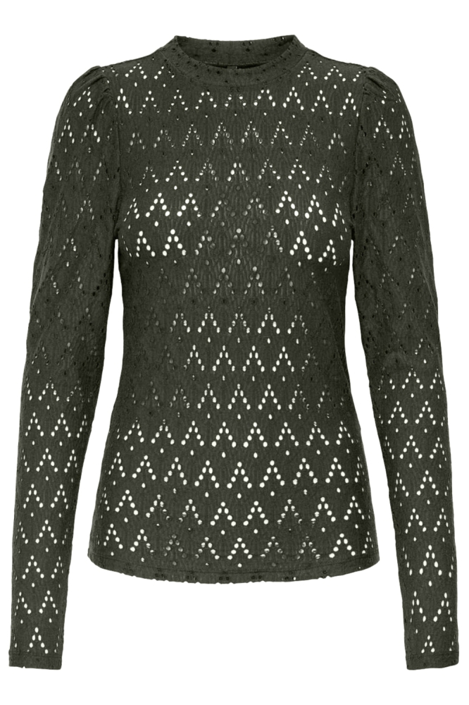 ONLCATTLEYA LIFE L/S TOP JRS 15356017 ROSIN